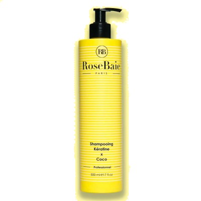 ROSE BAIE SHAMPOOING COCO ET KERATINE SANS SULFATE 500ML