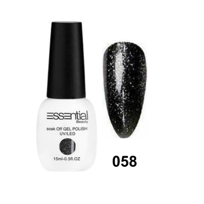 ESSENTIAL  SOAK OFF GEL POLISH UV/LED N°58