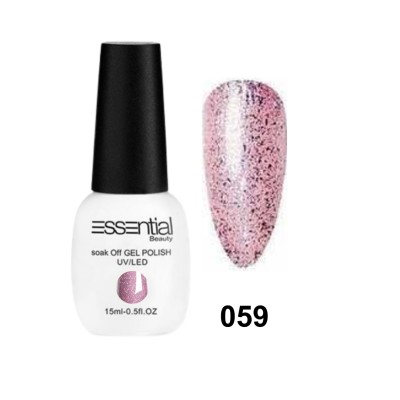 ESSENTIAL  SOAK OFF GEL POLISH UV/LED N°59