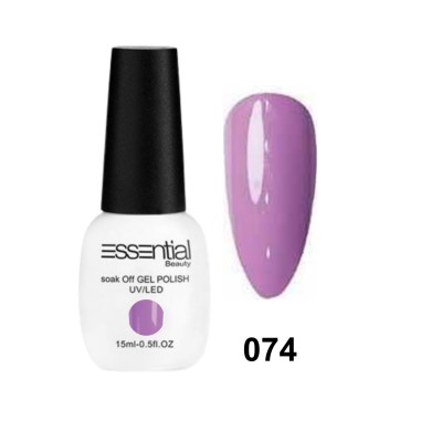 ESSENTIAL  SOAK OFF GEL POLISH UV/LED N°74