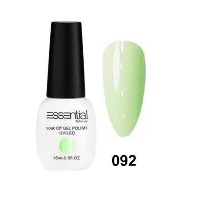 ESSENTIAL  SOAK OFF GEL POLISH UV/LED N°92