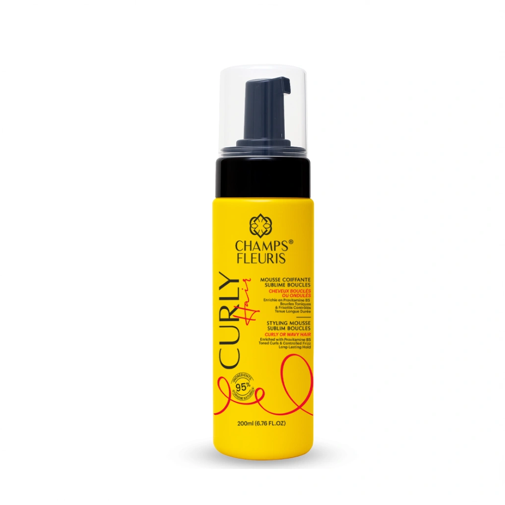CHAMPS FLEURIS CURLY HAIR Mousse tunisie CHAMPS FLEURIS CURLY HAIR Mousse