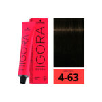 SCHWARZKOPF IGORA ROYAL 4-63 Châtain Moyen Marron Mat 60ml