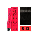 SCHWARZKOPF IGORA ROYAL 5-13 Châtain Clair Cendré Mat 60ml