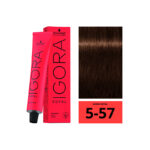 SCHWARZKOPF IGORA ROYAL 5-57 Châtain Clair Doré Cuivré 60ml