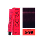 SCHWARZKOPF IGORA ROYAL 5-99 Châtain Clair Violet Extra 60ml