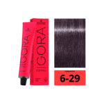 SCHWARZKOPF IGORA ROYAL 6-29 Blond Foncé Fumé Violet 60ml