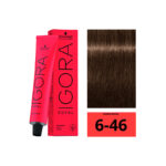 SCHWARZKOPF IGORA ROYAL 6-46 Blond Foncé Beige Marron 60ml