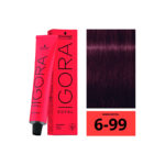 SCHWARZKOPF IGORA ROYAL 6-99 Blond Foncé Violet Extra 60ml