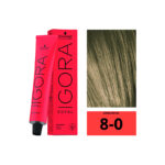 SCHWARZKOPF IGORA ROYAL 8-0 Blond Clair Naturel 60ml