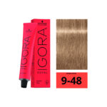 SCHWARZKOPF IGORA ROYAL 9-48 Blond Très Clair Beige Rouge 60ml