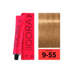 SCHWARZKOPF IGORA ROYAL 9-55 Blond Très Clair Doré Extra 60ml