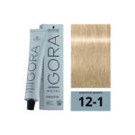 SCHWARZKOPF IGORA ROYAL Highlifts 12-1 Super-Éclaircissant Cendré 60ml