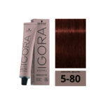 SCHWARZKOPF IGORA ROYAL Absolutes 5-80 Châtain Clair Rouge Naturel 60ml