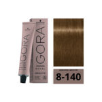 SCHWARZKOPF IGORA ROYAL Absolutes 8-140 Blond Clair Cendré Beige Naturel 60ml