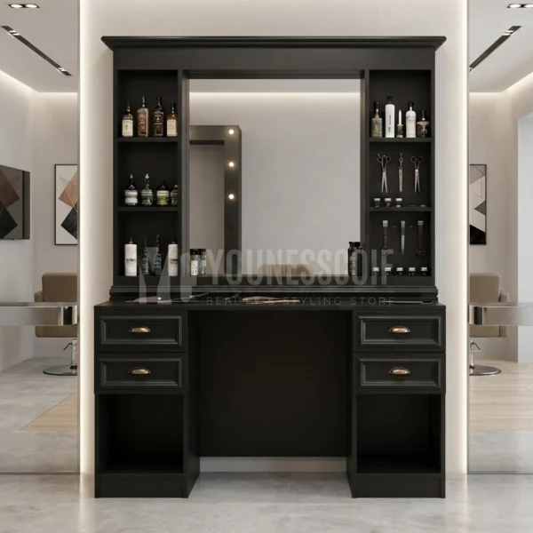 CHESTERFIELD Comptoir de coupe style barber shop tunisie