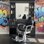 CHESTERFIELD Comptoir de coupe - esprit barbier