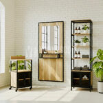 BROOKLYN Poste de coiffure – ensemble complet 1 place