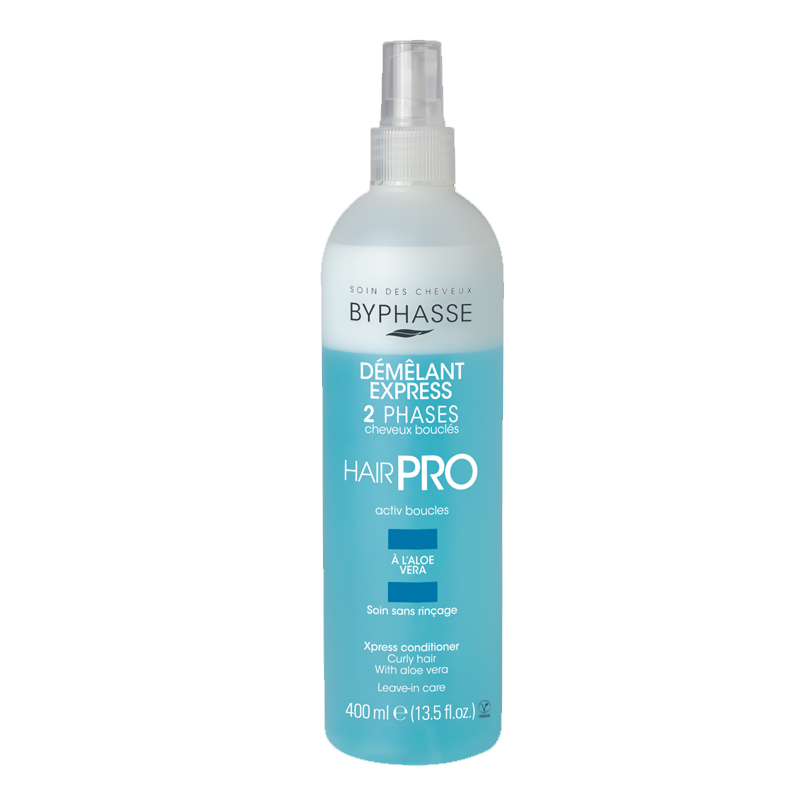 1-105 Byphasse démelant express 2 phases cheveux bouclés HAIR PRO 400ml – Image 1