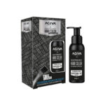AGIVA Semi Permanent Colour Black 125ml Coloration Barbe et Cheveux pour Homme