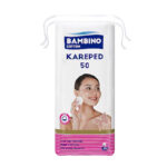 BAMBINO COTTON SQUARE cotton pads 50pcs