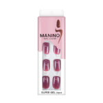 MANINO Press-on mains mauve