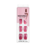 MANINO Press-on mains rose magenta