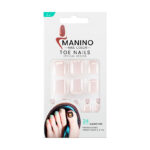 MANINO Press-on pieds lilac gris