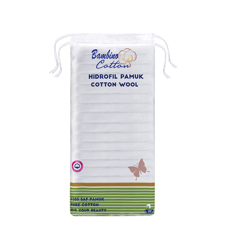 2-92 BAMBINO COTTON HIDROFIL PAMUK cotton wool Zigzag 100gr – Image 1