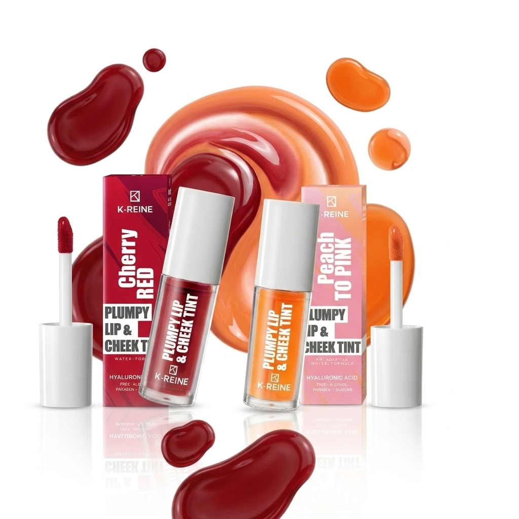 K-REINE Plumpy Lip & Cheek Tint longue tenue naturel TUNISIE K-REINE Plumpy Lip & Cheek Tint longue tenue naturel TUNISIE