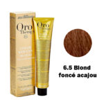 Fanola Oro Therapy Color Kératine Oro Pure 6.5 Blond foncé acajou 100ml