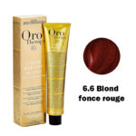 Fanola Oro Therapy Color Kératine Oro Pure 6.6 blond fonce rouge 100ml