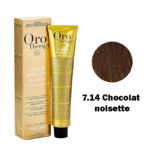 Fanola Oro Therapy Color Kératine Oro Pure 7.14 chocolat noisette 100ml