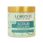 LORENTI Scrub Cucumber 500ml Gommage Visage et Corps Concombre