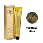 Fanola Oro Therapy Color Kératine Oro Pure 7.3 blond doré 100ml