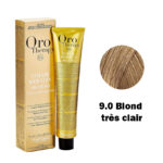 Fanola Oro Therapy Color Kératine Oro Pure 9.0 blond très clair 100ml