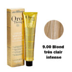 Fanola Oro Therapy Color Kératine Oro Pure 9.00 Blond très clair intense 100ml