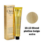 Fanola Oro Therapy Color Kératine Oro Pure 10.13 blond platine beige extra 100ml