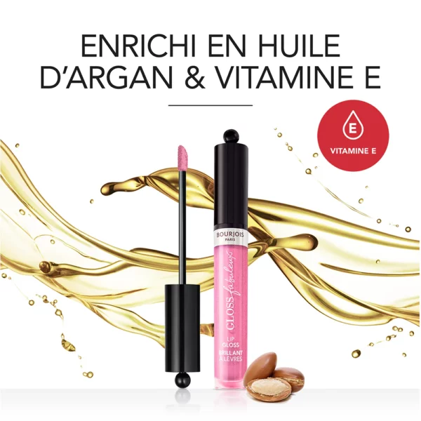 BOURJOIS Gloss Fabuleux Brillant Hydratant 24H Lèvres TUNISIE