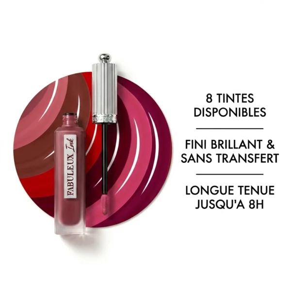 BOURJOIS Fabuleux Ink Encre à Lèvres Brillante 8H TUNISIE