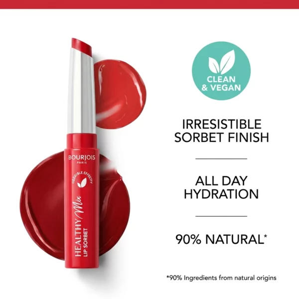 BOURJOIS Healthy Mix Lip Sorbet Baume Lèvres Hydratant tunisie
