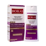 Bioblas Shampooing Anti-Chute Collagène & Kératine 360ml — Volume, Force et Cheveux Densifiés