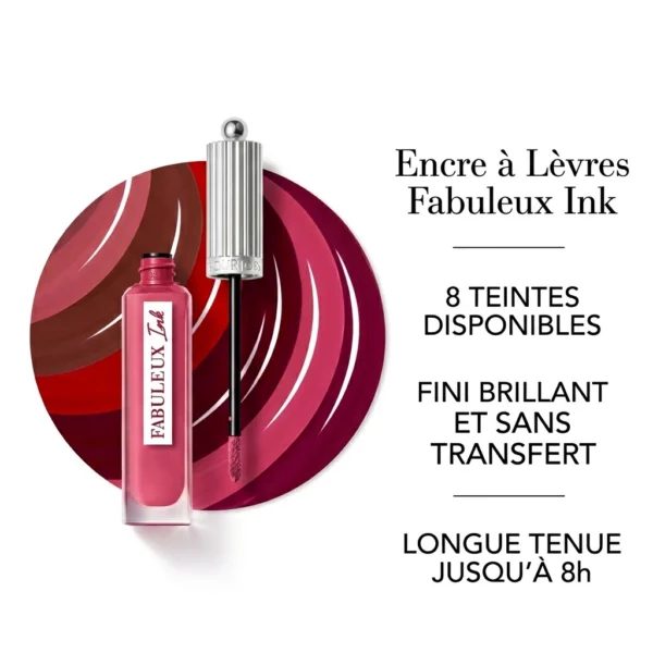 BOURJOIS Fabuleux Ink Encre à Lèvres Brillante 8H TUNISIE