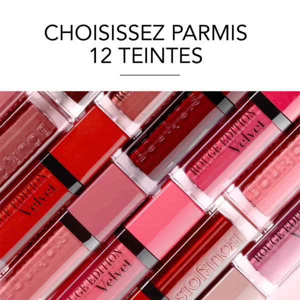BOURJOIS Rouge Edition Velvet Rouge à Lèvres Mat 24H TUNISIE