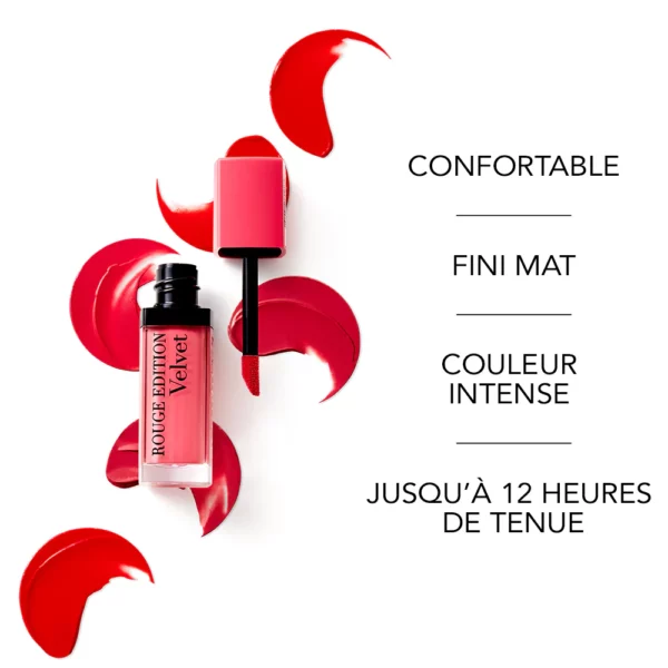BOURJOIS Rouge Edition Velvet Rouge à Lèvres Mat 24H TUNISIE