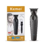 Kemei KM2299 tondeuse zero gap barbe lame T-blade noire USB-C TUNISIE