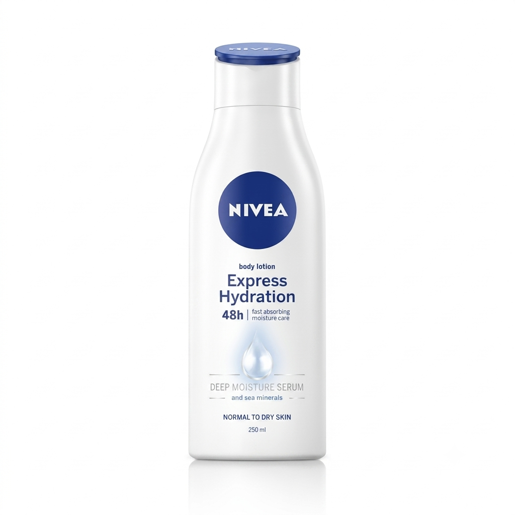 NIVEA Lait Corps Hydratation Express 48h 250ml TUNISIE