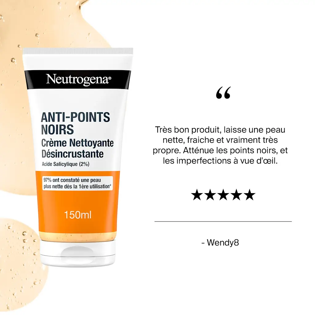 NEUTROGENA Anti-Points Noirs crème nettoyante 150ml TUNISIE