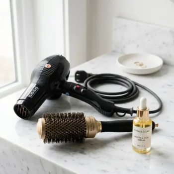séchoir pour cheveux