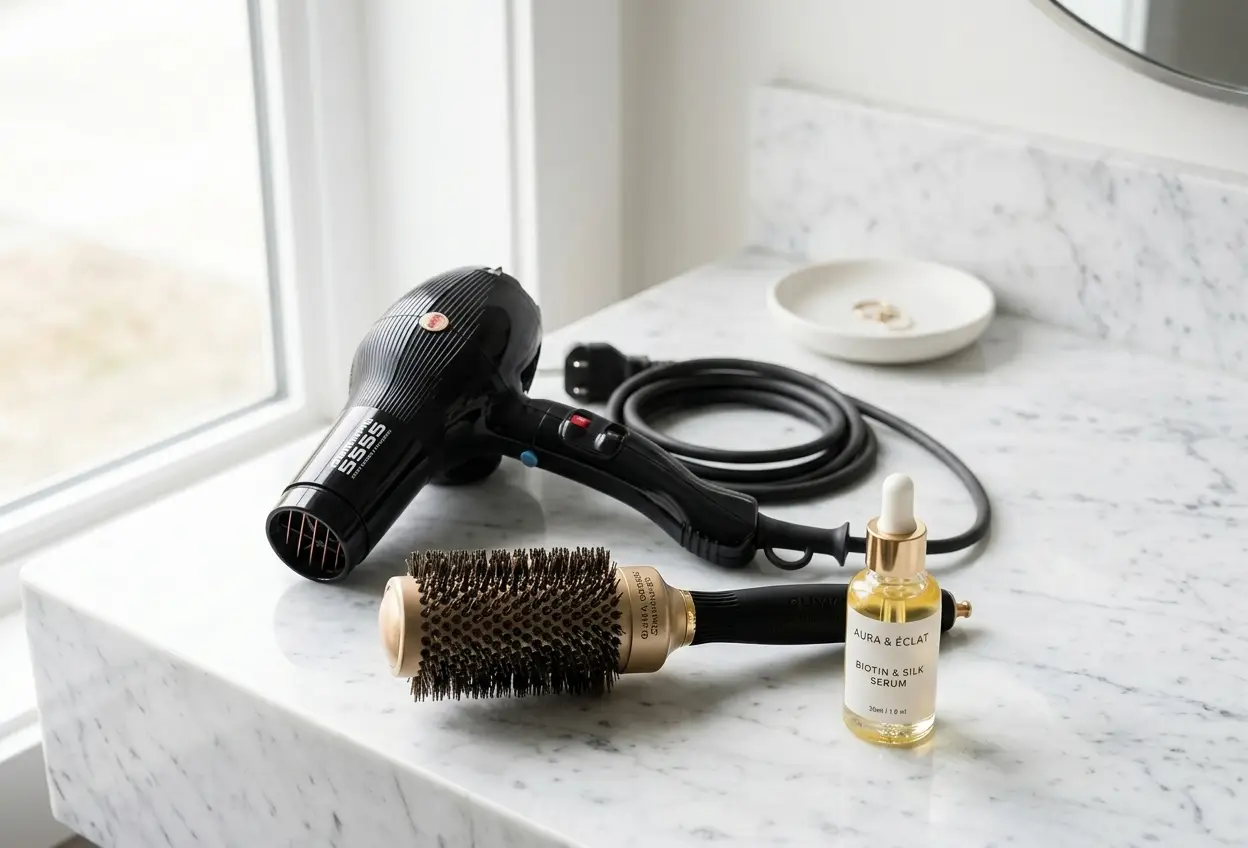séchoir pour cheveux